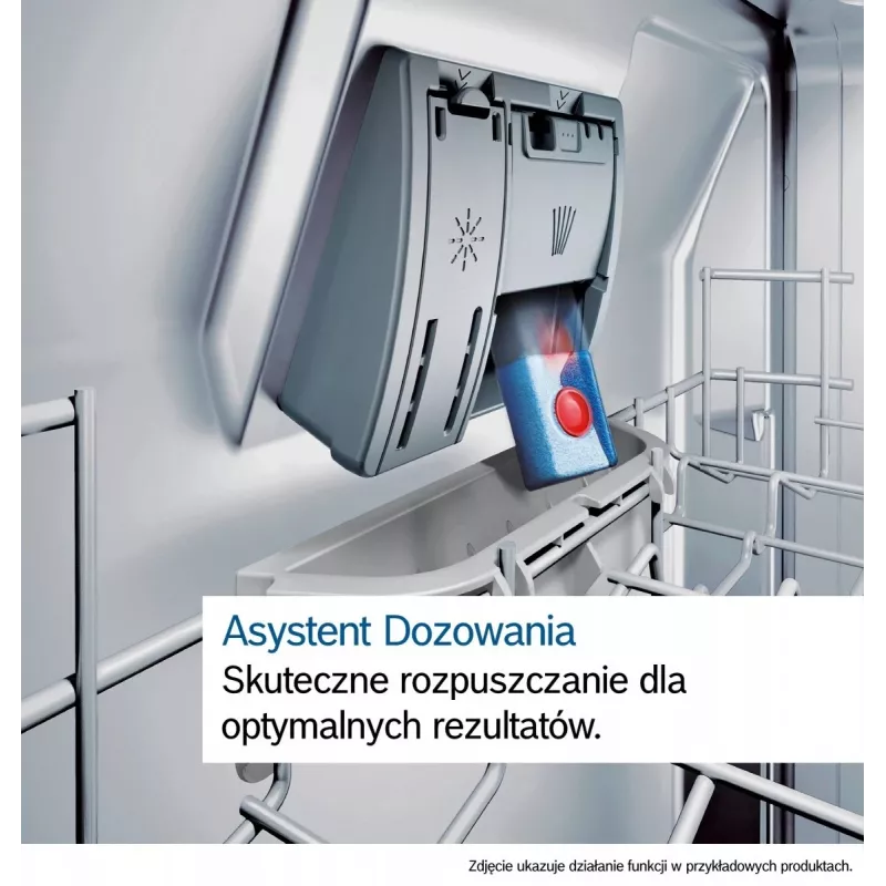 Máquina de lavar loiça de instalação livre Bosch SMS4ENC06E, 13 conjuntos de louça, 44 dB, Silver Inox