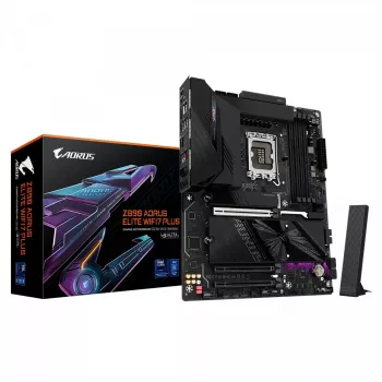 Placa-mãe GIGABYTE Z890 AORUS ELITE WIFI7 PLUS LGA1851 DDR5 ATX
