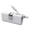 Power bank Trust Pacto 5000 mAh branco