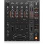 Misturadora DJ profissional Behringer DJX900USB de 5 canais com crossfader VCA sem contacto INFINIUM, efeitos digitais avançados e interface USB/áudio