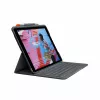 Capa com teclado Logitech Slim Folio para iPad 10,2 polegadas (7.ª, 8.ª, 9.ª geração) - grafite - QWERTY UK inglês