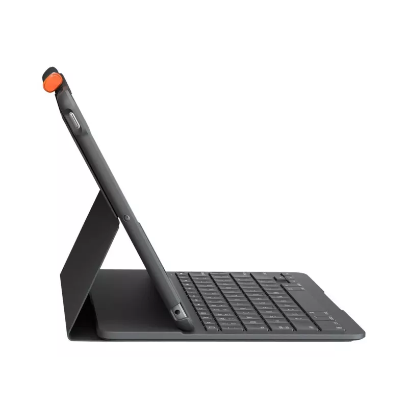 Capa com teclado Logitech Slim Folio para iPad 10,2 polegadas (7.ª, 8.ª, 9.ª geração) - grafite - QWERTY UK inglês