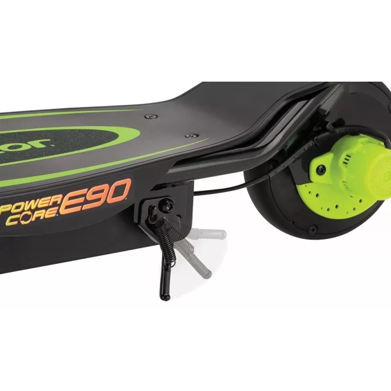 Troti elétrica Razor Power Core E90 - 16 km/h - preta/verde