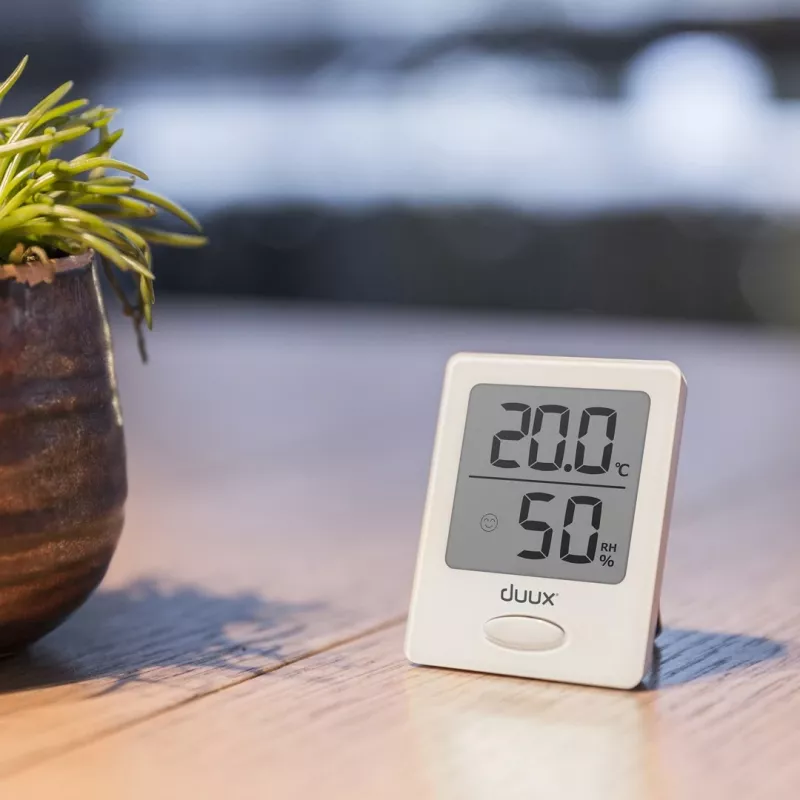 Higrómetro + termómetro Duux Sense branco ecrã LCD
