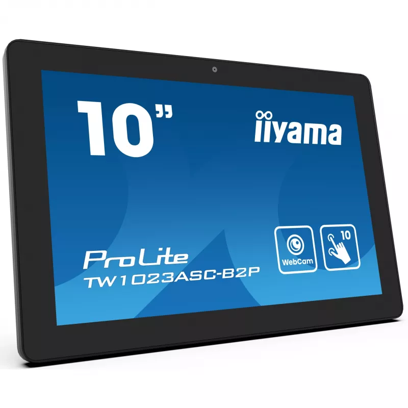 PC painel Android IIYAMA TW1023ASC-B2P 10,1 polegadas com monitor tátil PoE