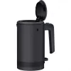 Chaleira WMF KÜCHENminis 0,8 L, 1800 W, aço inoxidável, preto