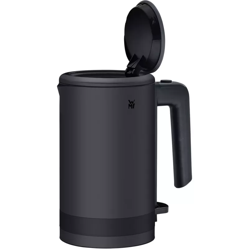 Chaleira WMF KÜCHENminis 0,8 L, 1800 W, aço inoxidável, preto