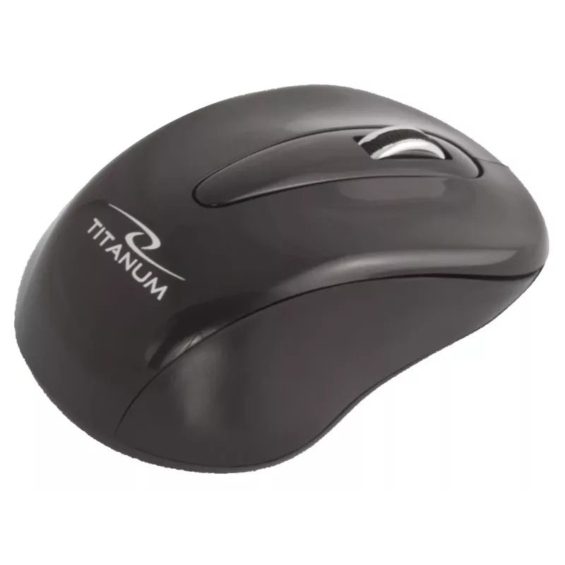 Rato ótico sem fios ESPERANZA Titanum TM104K 1000 DPI, 2,4 GHz, 3 botões, preto