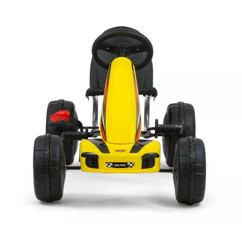 MILLY MALLY kart de pedais Viper amarelo