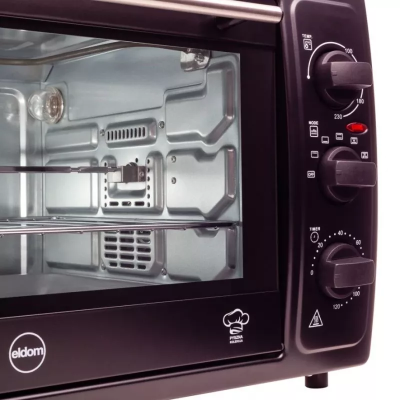 Forno ELDOM PR500 48L 2000W preto/prateado