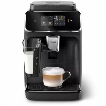 Máquina de café expresso automática Philips Series 2300 LatteGo EP2330/10 preta
