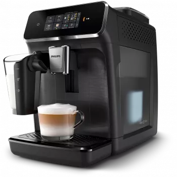 Máquina de café expresso automática Philips Series 2300 LatteGo EP2330/10 preta