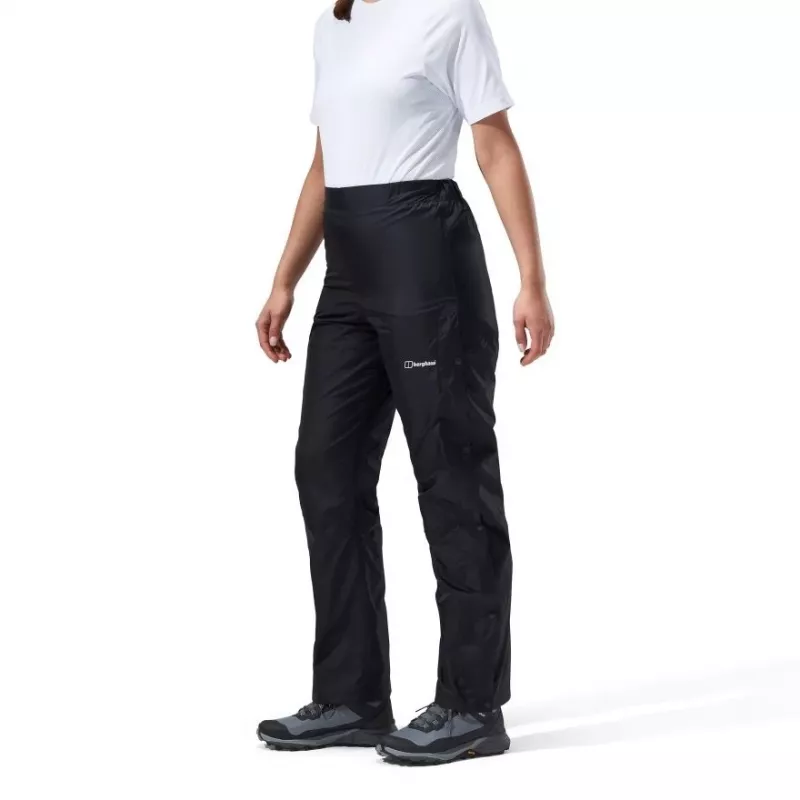 Calças impermeáveis BERGHAUS Deluge 2.0 para mulher, tamanho S, preto