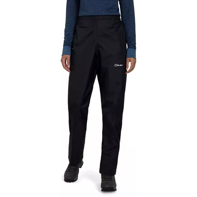 Calças impermeáveis BERGHAUS Deluge 2.0 para mulher, tamanho S, preto