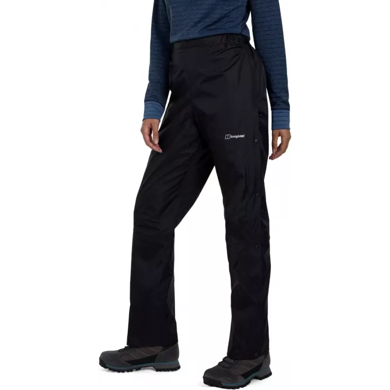 Calças impermeáveis BERGHAUS Deluge 2.0 para mulher, tamanho S, preto