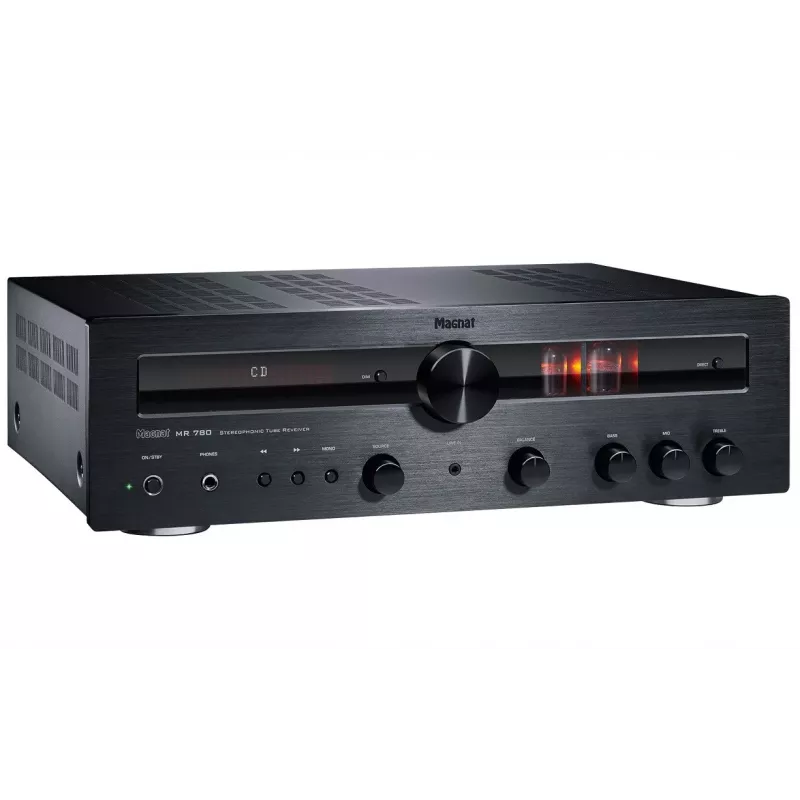 MAGNAT MR 780 amplificador estéreo híbrido preto