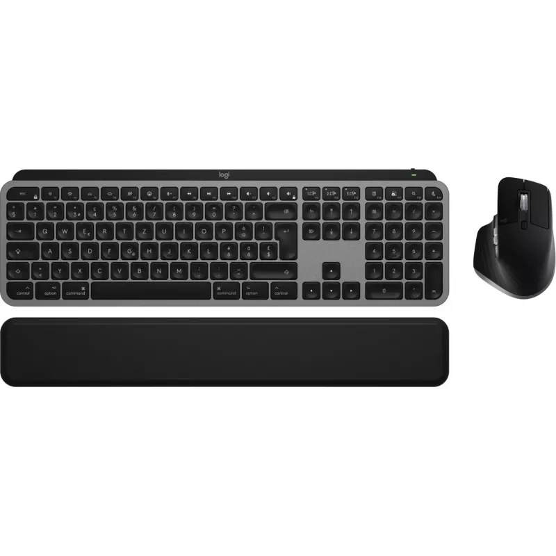 Combo Logitech MX Keys S para Mac - Space Grey - Layout suíço