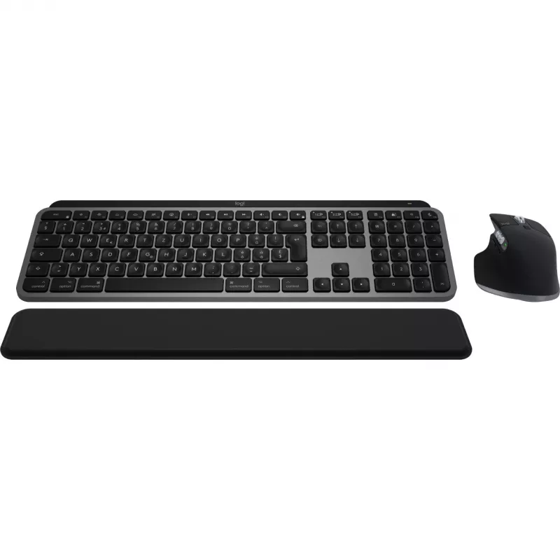 Combo Logitech MX Keys S para Mac - Space Grey - Layout suíço