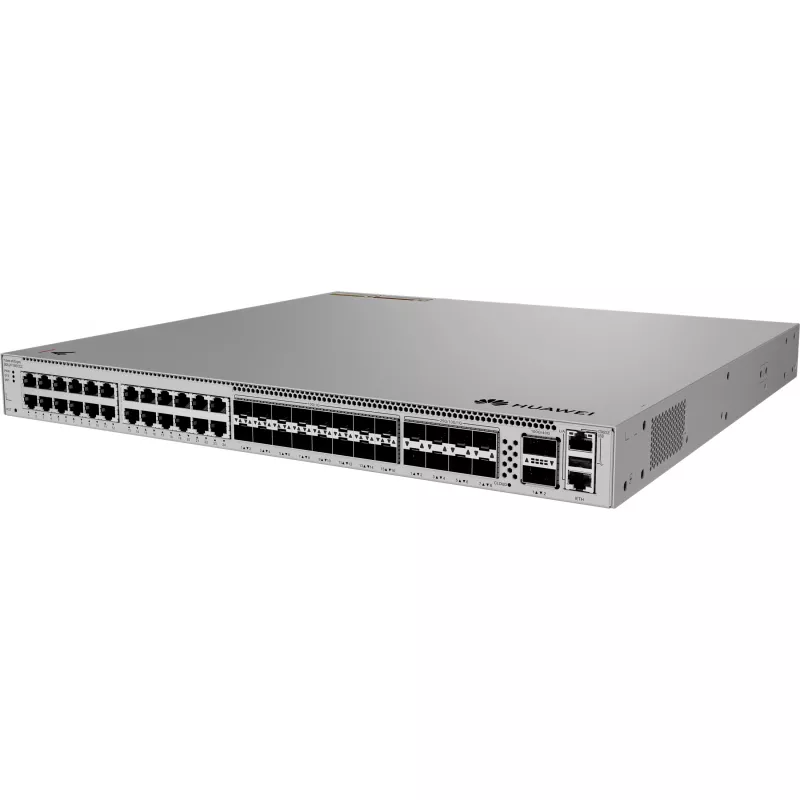 Switch gerido L3 Huawei S620-24T16X8Y2CZ - 24x Gigabit + 16x 10G SFP+ + 8x 25G SFP28 + 2x 100G QSFP28, para rack