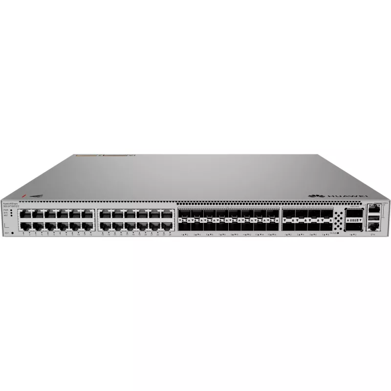 Switch gerido L3 Huawei S620-24T16X8Y2CZ - 24x Gigabit + 16x 10G SFP+ + 8x 25G SFP28 + 2x 100G QSFP28, para rack