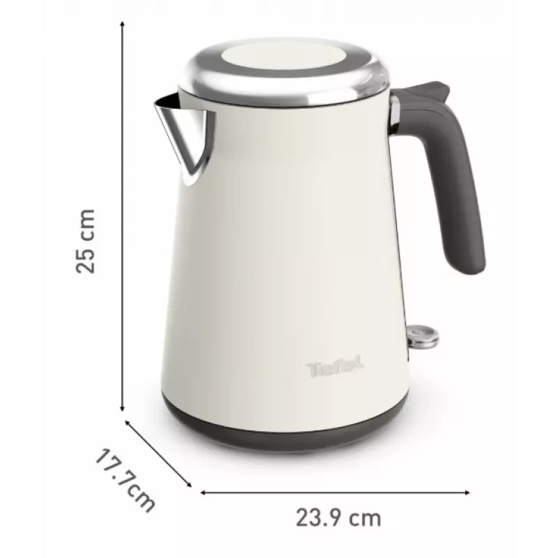 Chaleira elétrica Tefal Loft Collection KI666AE0 1,7 L 2400 W marfim