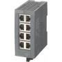 Switch Ethernet industrial não gerido Siemens 6GK5008-0BA10-1AB2 SCALANCE XB008, 8 portas 10/100 Mbps, montagem em calha DIN