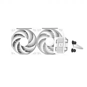 Refrigeração líquida para CPU ZALMAN ALPHA2 SE A24 WH 240 mm branca