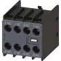 Bloco de contactos auxiliares Siemens SIRIUS 3RH29 2NO+2NC ligação por parafuso montagem frontal (3RH2911-1FB22)