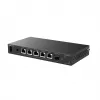 Ruijie Reyee RG-EG406XS Gateway Cloud Multi-WAN, 6 Portas, 2.5GE WAN/LAN, 10G SFP+, VPN, Gestão Cloud, Montagem em Rack