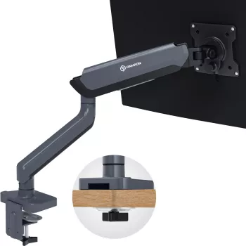 ONKRON G95-G Suporte de Secretária para Monitores 17-45 Polegadas, Grafite