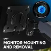 ONKRON G95-G Suporte de Secretária para Monitores 17-45 Polegadas, Grafite