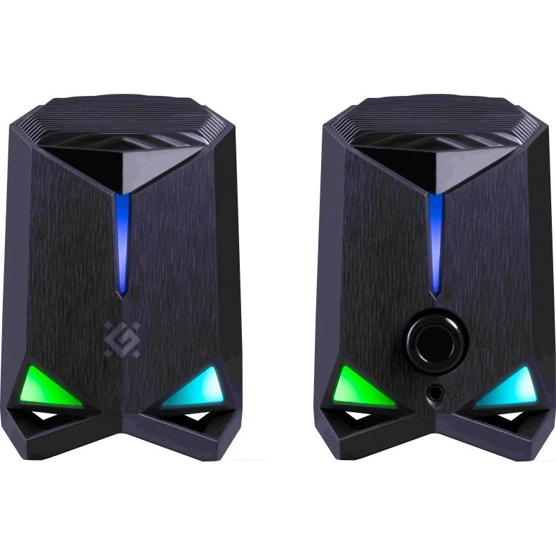 Defender Rocket 2.0 Altifalantes para PC 6W LED USB Preto
