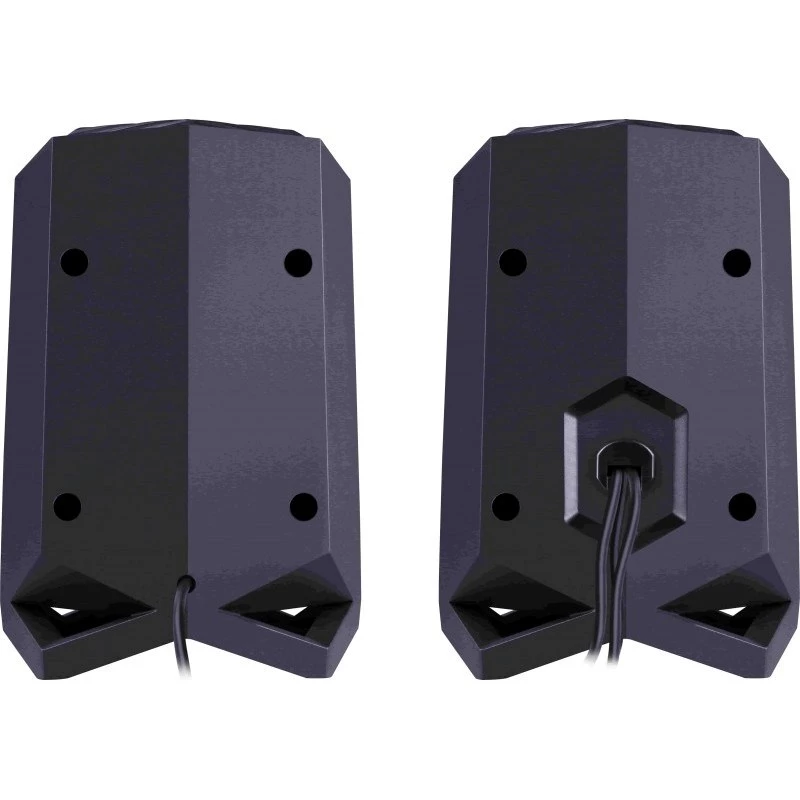 Defender Rocket 2.0 Altifalantes para PC 6W LED USB Preto