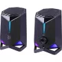 Defender Rocket 2.0 Altifalantes para PC 6W LED USB Preto