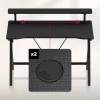 HUZARO Hero 1.9 RGB Secretária Gaming Preta