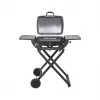 TEESA BBQ 1000 Grelhador a Gás 1 Queimador, Portátil, Preto