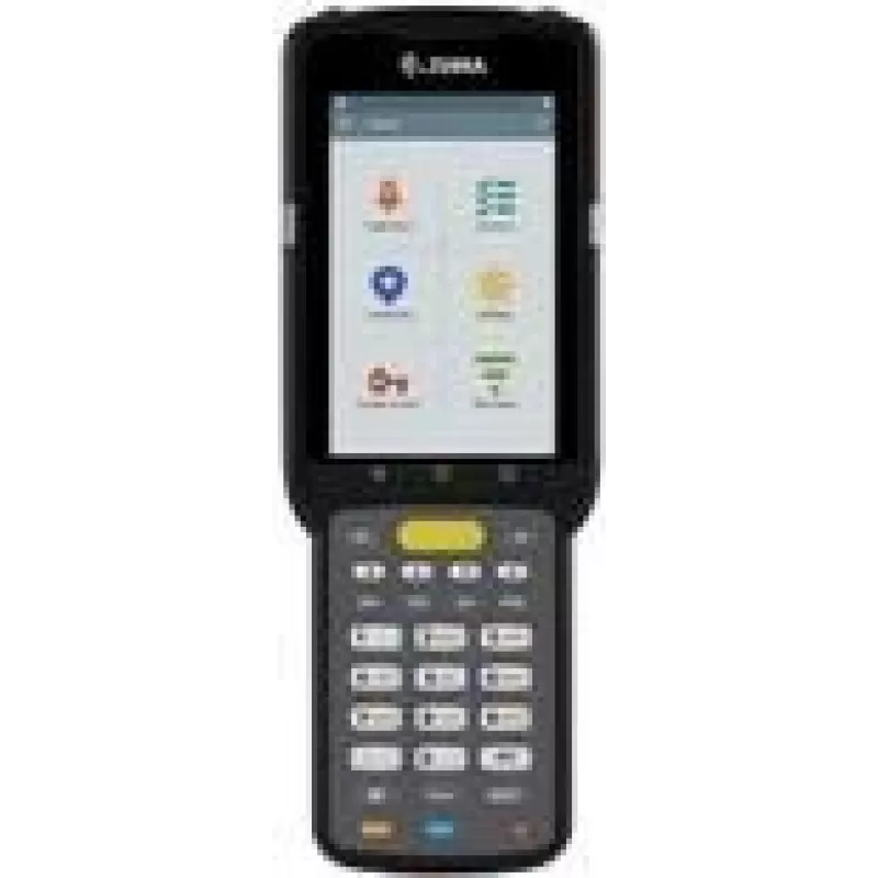 Zebra MC3390XR Terminal de Dados Portátil - Robusto - Android 10 - 32 GB - Ecrã Colorido de 4 Polegadas - Leitor 2D / RFID - USB Host - Ranhura microSD - Wi-Fi, Bluetooth