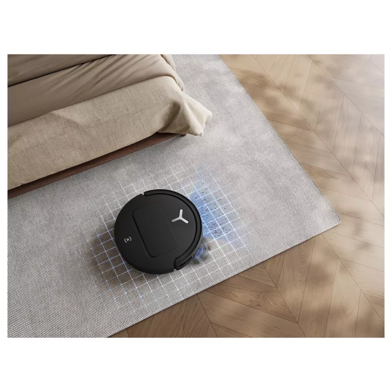 ECOVACS DEEBOT T50 OMNI Gen3 Robô Aspirador e Lavador, Preto, 8000 Pa de Sucção, Estação de Esvaziamento Automático