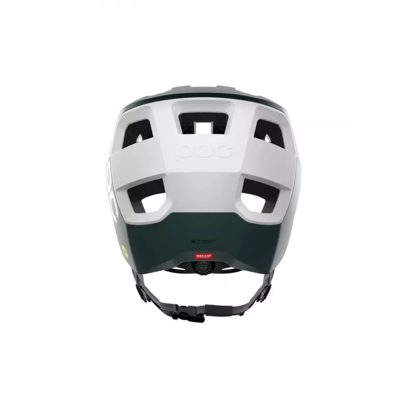 POC Kortal Race MIPS Capacete Verde, Branco