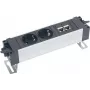 Bachmann Conjunto de montagem para extensão - Preto - 2 suportes