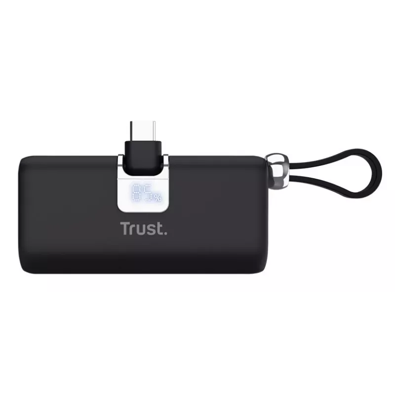 Trust Mobile Pacto Power Bank 5000 mAh preto