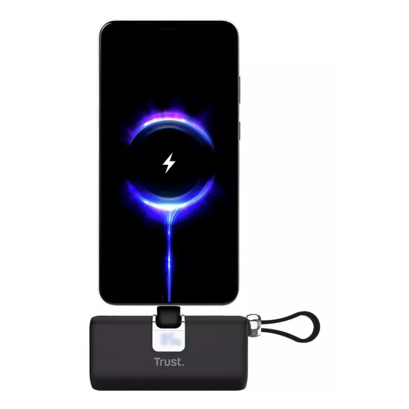 Trust Mobile Pacto Power Bank 5000 mAh preto
