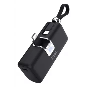 Trust Mobile Pacto Power Bank 5000 mAh preto