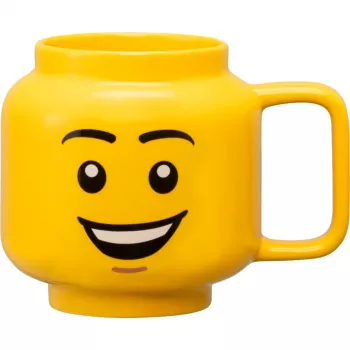 LEGO Caneca de cerâmica Happy Boy amarela 250 ml (41460806)