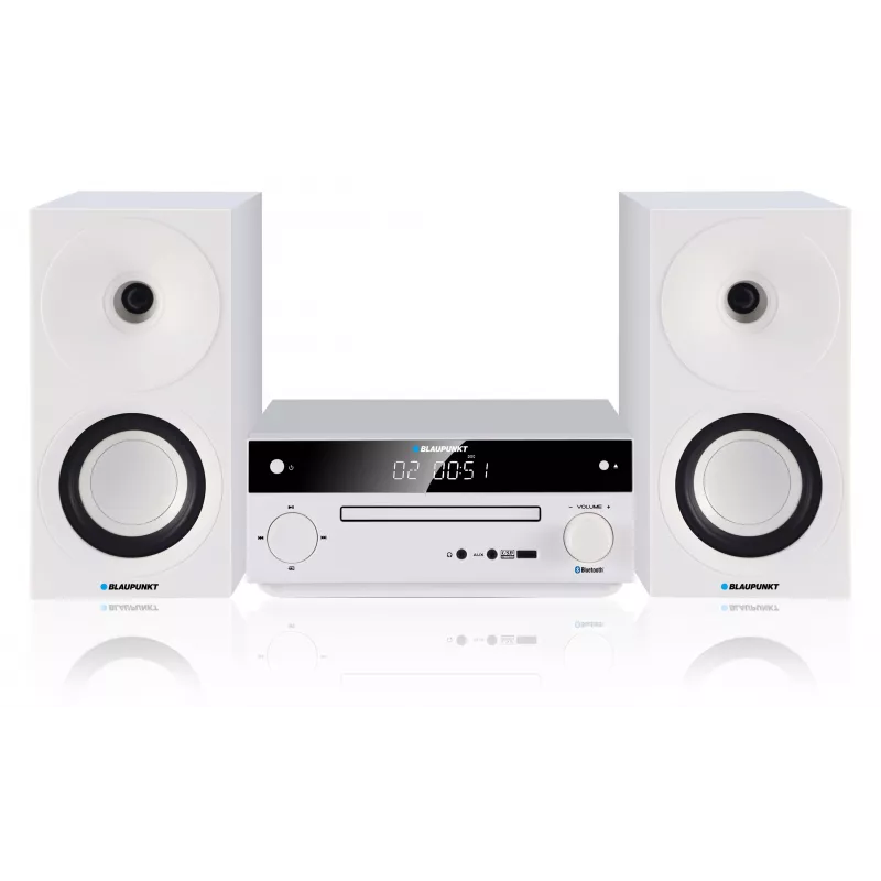 Blaupunkt MS30.2BT Edition microssistema com Bluetooth, CD, USB, HDMI ARC, rádio FM, 2x25W RMS, preto