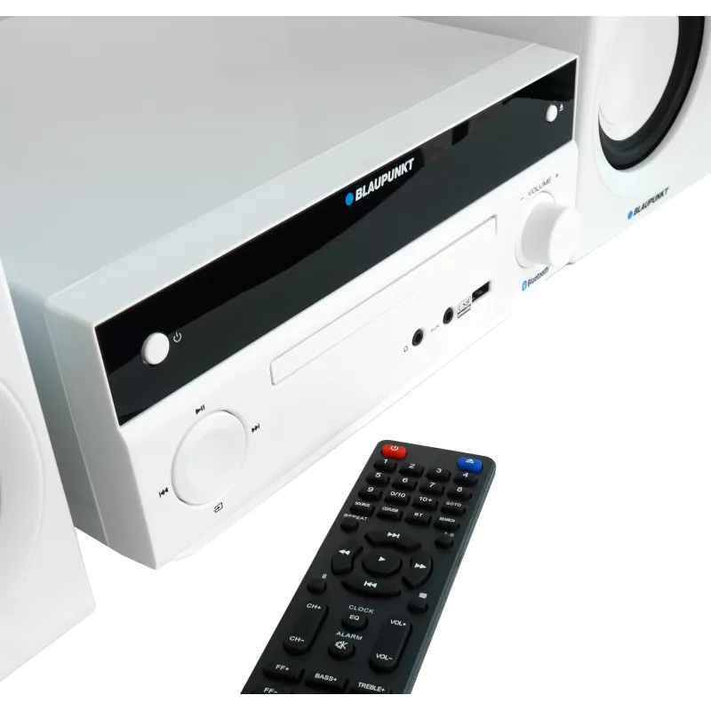 Blaupunkt MS30.2BT Edition microssistema com Bluetooth, CD, USB, HDMI ARC, rádio FM, 2x25W RMS, preto