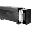 OWC Mercury Elite Pro Dual - Caixa RAID externa - 2 baías - 2,5/3,5 inch - SATA I/II/III - USB 3.1 Gen 1 e eSATA - Alumínio - Preta