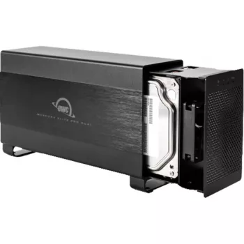 OWC Mercury Elite Pro Dual - Caixa RAID externa - 2 baías - 2,5/3,5