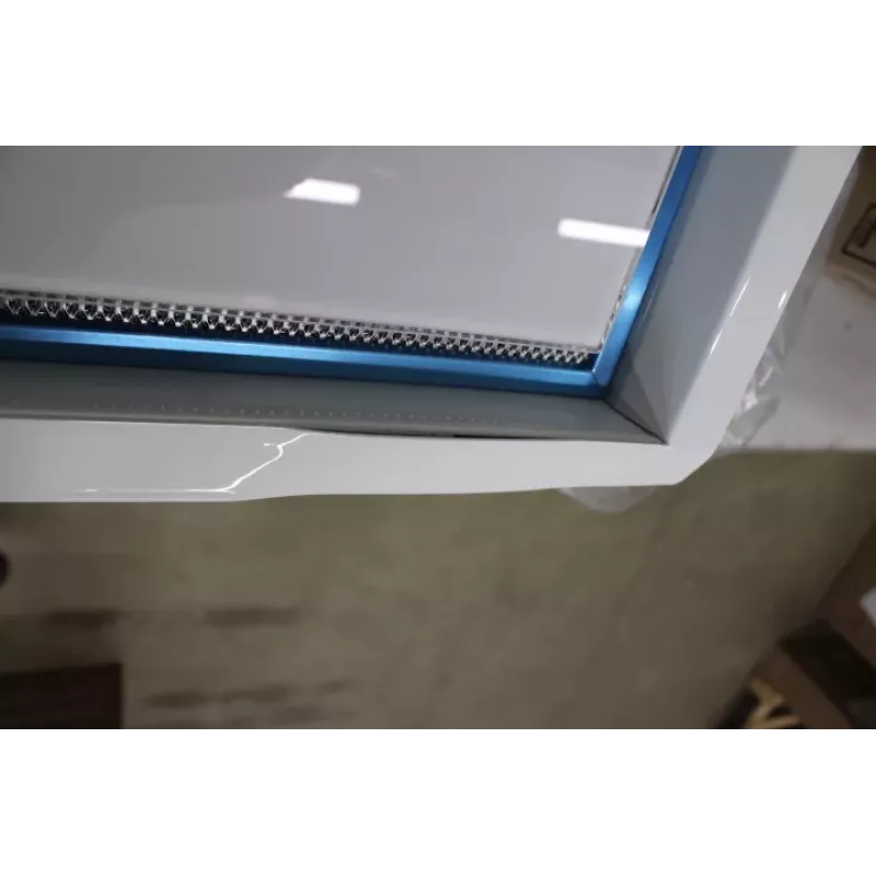 Exaustor CATA GC DUAL A 45 XGWH, 45 cm, 820 m³/h, Controlo Tátil, LED, Vidro Branco, Classe Energética A