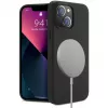 Capa NEVOX StyleShell Shock para iPhone 16, Preto, Compatível com MagSafe